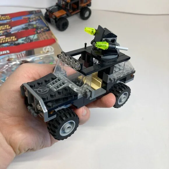 Lego Marvel Super Heroes Mixed Vehicles Lot No Minifigures 76029 76030 76050 - Picture 6 of 10